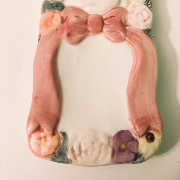 1996  Karen Bell Sweet Bessies Bouquet Cow Flowers Wall Hanging Giftcraft - Picture 3 of 15